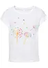 T-shirt med blomsterprint, bonprix