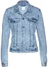 Jeansjakke med broderi, bonprix