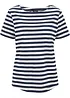 T-shirt med båthals, bonprix