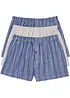Vid boksershorts i bomullsjersey (3-pack), bonprix