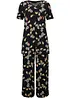 Topp og culottes i lett viskosemiks (2-delt sett), bonprix
