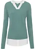 Genser med isydd bluse, bonprix