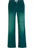 Kordfløyelsbukse med stretch, Wide, bonprix