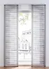 Panelgardin med tverrstriper (1-pack), bonprix