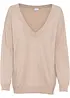 Oversized genser i viskosemiks, bonprix