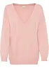 Oversized genser i viskosemiks, bonprix