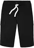 Cargo-bermudashorts i trikot i 100% økologisk bomull, bonprix