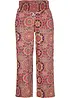 7/8-lang, vid culottes i jersey med bred, vaflet linning, bonprix