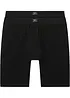Boksershorts med bomull i ettersittende modell med lange ben (2-pack), bonprix