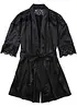 Kimono i sateng med glans, bonprix