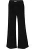 Bukse med stretch og vide ben, High Waist, bonprix