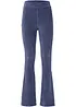 Leggings med utsvingte ben av cord, bonprix
