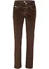 Slim Fit-kordfløyelsbukse med stretch, bonprix