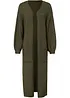 Oversized strikkejakke i midi-lengde, bonprix