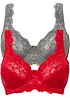 Minimizer-BH med polstrede stropper (2-pack), bonprix