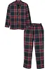 Pyjamas i myk bomullsflanell, bonprix