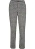 Slip on-bukse med komfortlinning, rutet, bonprix