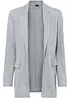 Lang jerseyblazer med lommer, bonprix