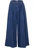 Wide Leg bukseskjørt i denim, bonprix