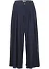 Wide Leg bukseskjørt i denim, bonprix