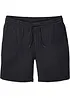Shorts i 100% bomullsmusselin, Regular Fit, bonprix