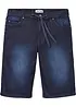 Bermudashorts i sweat-denim look med komfortsnitt, Regular Fit, bonprix