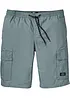 Pull on-bermudashorts i cargobukse-modell, Regular Fit, bonprix