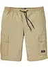 Pull on-bermudashorts i cargobukse-modell, Regular Fit, bonprix
