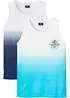 Singlet i 100% bomull (2-pack), bonprix