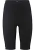 High Waist-sykkelbukse av ribbet jersey, bonprix