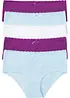 Panty med økologisk bomull (5-pack), bonprix
