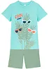 T-skjorte og shorts i økologisk bomull (2-delt sett), bonprix