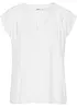 Kortermet bluse med V-hals, bonprix