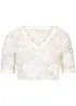 Dirndl-blondebluse med knapp, bonprix