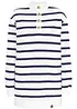Lang sweatshirt med troyer-krage, bonprix