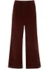 Bukse med stretch og vide ben, High Waist, bonprix