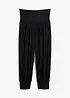 Loungewear capri-haremsbukse, bonprix