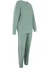 Joggedress i 100% bomull (2-delt sett), bonprix