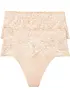 Shape-stringtruse, middels formende (2-pack), bonprix