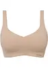 Vattert Feel Comfort Lasercut-T-skjorte-BH uten bøyle, bonprix
