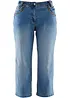 Slim Fit-jeans i capri-lengde, Mid Waist, bonprix