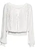 Bluse i myk viskose, bonprix