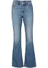 Bootcut-jeans Mid Waist, økologisk bomull, bonprix