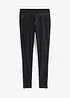 Leggings i denim look med glidelås, bonprix