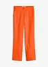 High Waist-bukse i lin-/viskosemiks, bonprix