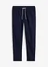Regular Fit slip on-bukse med lin, Straight, bonprix