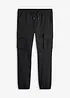 Loose Fit pull on-cargobukse, Straight, bonprix