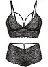 Bustier+panty ouvert (2-delt sett), bonprix