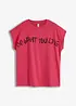 Oversized topp i 100% bomull, bonprix