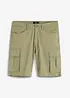 Cargo-bermudashorts med stretch, Regular Fit, bonprix